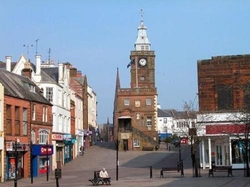 White Hart Hotel Dumfries Luaran gambar